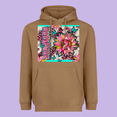 Survivor Breast Cancer Heavyweight Hoodie Designed By Adodesignshop