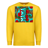 Lemon rose leopard mama Premium Sweatshirt - AdoDesignShop