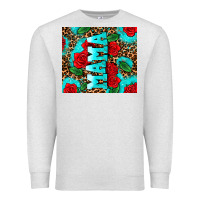 Rose Leopard Mama Premium Sweatshirt | Teevron