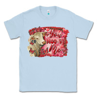 Dusty Blue valentine's day you moo ve me charolais cow Classic Tee - RanaPortraitStore