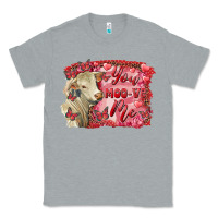 Heather Grey valentine's day you moo ve me charolais cow Classic Tee - RanaPortraitStore