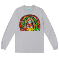Moon Dust juneteenth rainbow Long Sleeve Tee - Zillion Design Studio