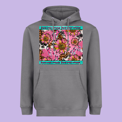 Breast Cancer Awareness Heavyweight Hoodie Designed By Adodesignshop