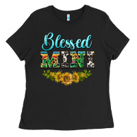 Black blessed mini Ladies Tee - BarkalooDesign