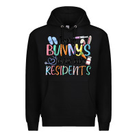 Black every bunny loves our residents Premium Hoodie - MaliasSmallBusiness