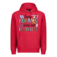 Cardinal every bunny loves our residents Premium Hoodie - MaliasSmallBusiness