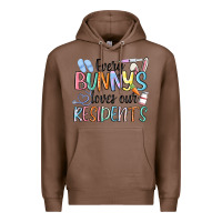 Chestnut every bunny loves our residents Premium Hoodie - MaliasSmallBusiness