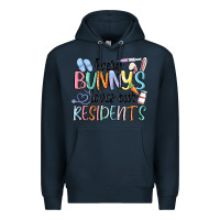 Navy every bunny loves our residents Premium Hoodie - MaliasSmallBusiness
