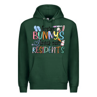 Sports Green every bunny loves our residents Premium Hoodie - MaliasSmallBusiness