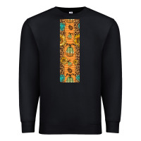 Black pumpkin fall Premium Sweatshirt - BundleAndBundleShop