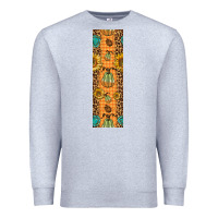 Heather Grey pumpkin fall Premium Sweatshirt - BundleAndBundleShop