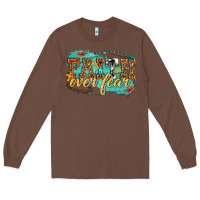 Chestnut faith over fear Long Sleeve Tee - texasbilliewilder