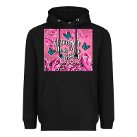 Black stronger than the stormcancer Heavyweight Hoodie - AdoDesignShop