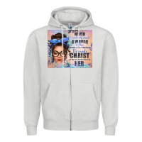Dove Grey never underestimate a woman who does all things th Zipper Hoodie - texasbilliewilder