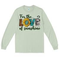 Matcha for the love of sunshine Long Sleeve Tee - texasbilliewilder