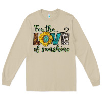 Mushroom for the love of sunshine Long Sleeve Tee - texasbilliewilder