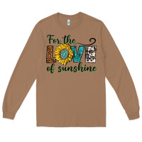 Toasted Coconut for the love of sunshine Long Sleeve Tee - texasbilliewilder