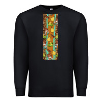 Black pumpkin fall Premium Sweatshirt - BundleAndBundleShop