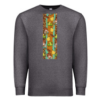 Charcoal Heather pumpkin fall Premium Sweatshirt - BundleAndBundleShop