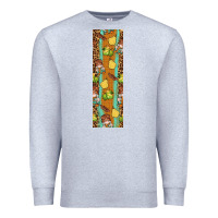 Heather Grey pumpkin fall Premium Sweatshirt - BundleAndBundleShop