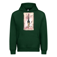 Forest Green hair stylist Urban Hoodie - MaliasSmallBusiness