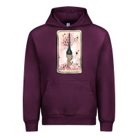 Mauve Wine hair stylist Urban Hoodie - MaliasSmallBusiness