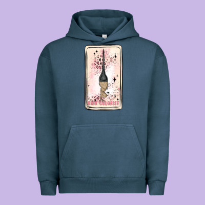 Hair Stylist Urban Hoodie Designed By Maliassmallbusiness