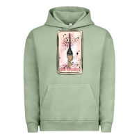 Pigment Oil Green hair stylist Urban Hoodie - MaliasSmallBusiness