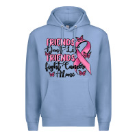 Colony Blue friends dont let friends fight cancer alone Premium Hoodie - MaliasSmallBusiness
