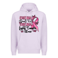 Lilac friends dont let friends fight cancer alone Premium Hoodie - MaliasSmallBusiness