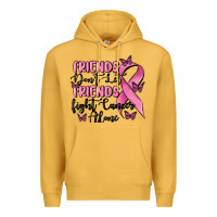 Mustard friends dont let friends fight cancer alone Premium Hoodie - MaliasSmallBusiness