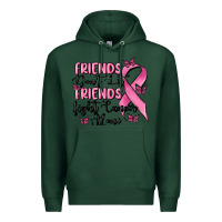 Sports Green friends dont let friends fight cancer alone Premium Hoodie - MaliasSmallBusiness