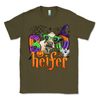 Army Green boo heifer Classic Tee - Zillion Design Studio