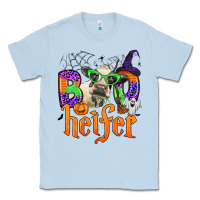 Dusty Blue boo heifer Classic Tee - Zillion Design Studio