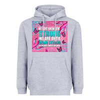 Heather Grey pink ribbon cancer Heavyweight Hoodie - AdoDesignShop