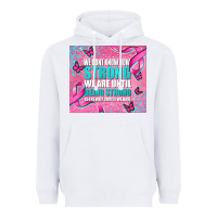 White pink ribbon cancer Heavyweight Hoodie - AdoDesignShop