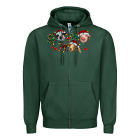 Sports Green hohoho farm animals Zipper Hoodie - RanaPortraitStore