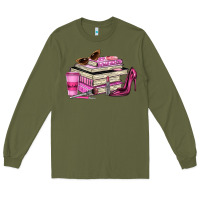 Army Green girl boss lady Long Sleeve Tee - texasbilliewilder