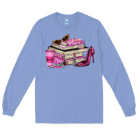 Colony Blue girl boss lady Long Sleeve Tee - texasbilliewilder