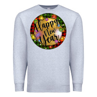 Heather Grey christmas happy new year Premium Sweatshirt - Artiststas