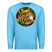 Ocean Blue christmas happy new year Premium Sweatshirt - Artiststas