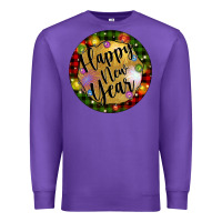 Purple christmas happy new year Premium Sweatshirt - Artiststas