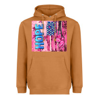 Meerkat hope  breast cancer and american flag Heavyweight Hoodie - AdoDesignShop
