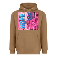 Toasted Coconut hope  breast cancer and american flag Heavyweight Hoodie - AdoDesignShop