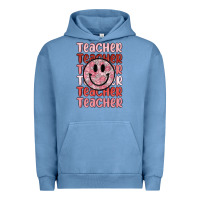 Pigment Pebble Blue teacher Urban Hoodie - MaliasSmallBusiness