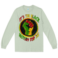Matcha it's the black history for me Long Sleeve Tee - Zillion Design Studio