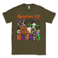 Army Green beware of heifers Classic Tee - Zillion Design Studio