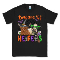 Black beware of heifers Classic Tee - Zillion Design Studio
