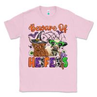Bubblegum Pink beware of heifers Classic Tee - Zillion Design Studio