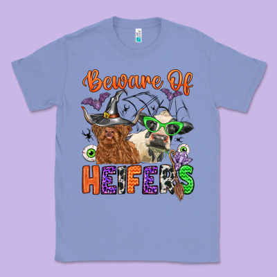 Beware Of Heifers Classic Tee Designed By Zillion Design Studio